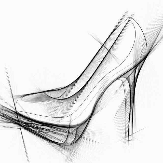 sketch scarpe