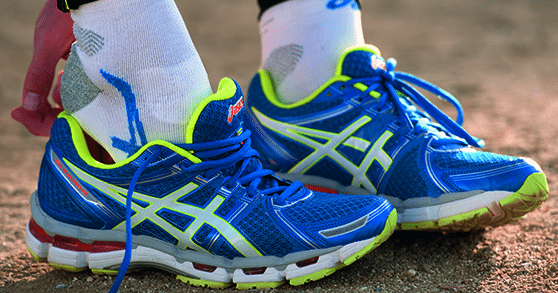 Asics running blu