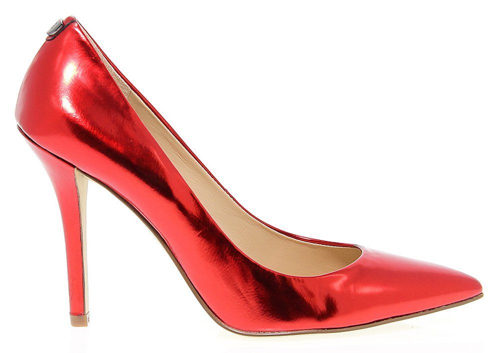 Scarpe rosse col tacco da donna